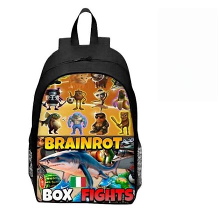 TUNG Meme Core Ryggsäck - Italiensk Brainrot Cryptid Dagsryggsäck -HK819