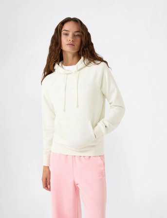 Champion Hooded Sweatshirt - Cream - XL