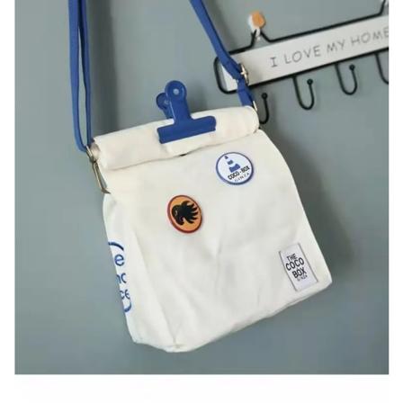 MBTI Kawaii Literary Handbag Girls Spring Summer Japansk bärbar canvas axelväska för kvinnor med White 14X21X10