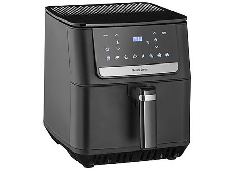 Airfryer 1800W 6,5L Sort