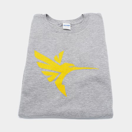 T-shirt Humminbird Grå Medium