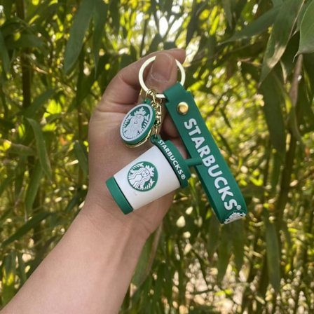 Mjölk te kopp björn serie limdocka nyckelring