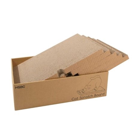 5 i 1 Kattklösbräda Säng Leksak Bräda Slipande Klor Klösare Hållbar Träning Muskel Stresslindring