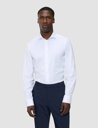 Shaping New Tomorrow - Elevated Shirt - White - Slim - Herre - Størrelse XXL