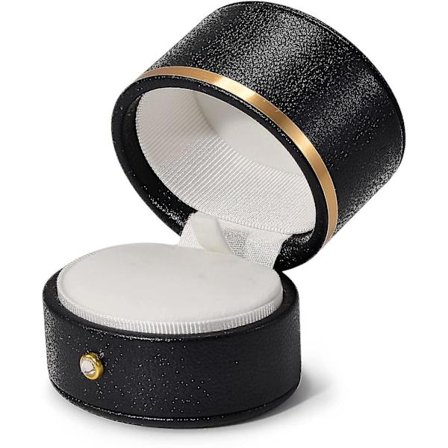 Læder Ringæske Forlovelsesforslag Bryllupsring Gaveæske Multifunktionel Smykkeæske Øreringe