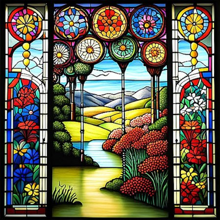 30x40cm, 5D Lasimaalinen Ikkuna Timanttimaalaus 5d timanttimaalaus