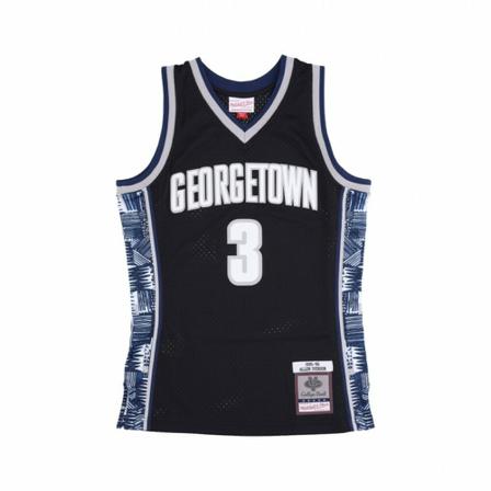 Mitchell & Ness, basketball jersey alternate jersey no 3 allen iverson 1995-96 geohoy Zwart, Heren, Maat:XL