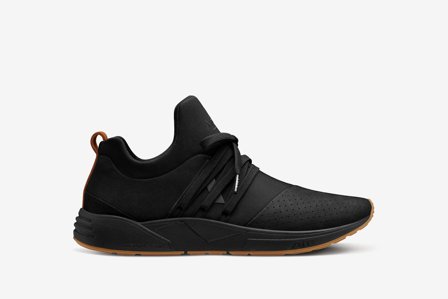 ARKK Copenhagen Herren Sneakers Größe 41 Raven Nubuck S-E15 Black Brown Gum