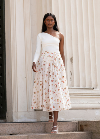MISSMAYA - Astrid Skirt Rose - L