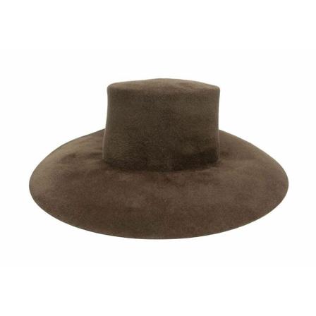 Alberta Ferretti Hoed , Bruin , Dames , Maat: ONE Size Hoeden