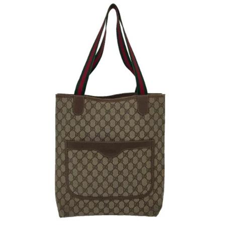 Gucci Vintage Pre-owned Leather totes inbo, Dame Vintage Tasker, Størrelse: ONE Size
