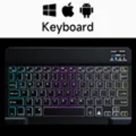 Langaton Bluetooth-näppäimistö Androidille, iOS:lle, Windowsille, Mini-taustavalaistu näppäimistö Applelle, Xiaomille, Samsungille, Tablet-näppäimistö