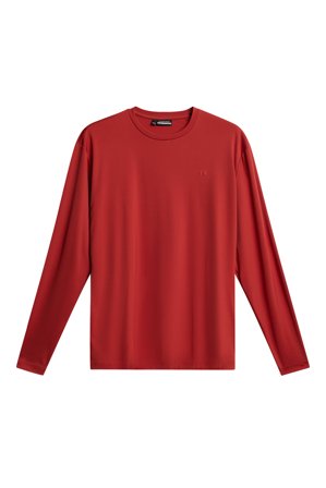 J.Lindeberg - Ade T-shirt LS - Red - Homme - XXL