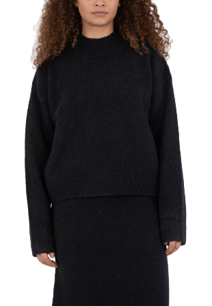 Neo Noir Paulina Knit Blouse Stickat Dam Svart 38