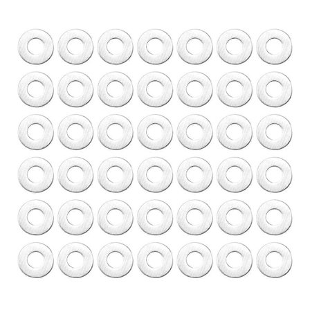 M2 Plattor i rostfritt stål Distanser Fästelement DIN125 200 st