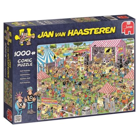 Jan Van Haasteren Pop Festival 1000 Bitar Jumbo 19028 Multifärg