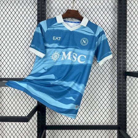 2025-2026 sæsonen Napoli klub hjemmebanetrøje til fans