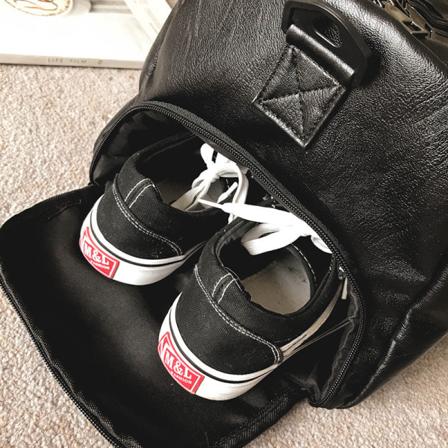 Ryggsäck Hand Affärsresa Stor kapacitet Flygplansbagage Herr Dam Sport Gym axelväska Large Black