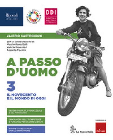A passo d'uomo. Con Atlante Osservo e imparo e Quaderno. Per la Scuola media. Con e-book. Con espansione online. Vol. 3 Valerio Castronovo