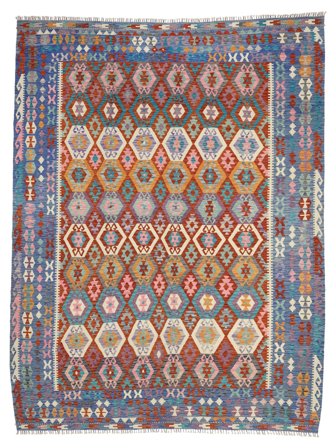 Itämainen Kelim Afghan Old Style Matot Matto 317X394 Isot Villa, Afganistan