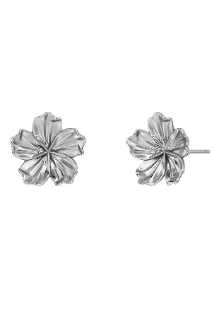 Edblad Jasmine Studs S Steel Smycken & klockor Dam Grå ONESIZE