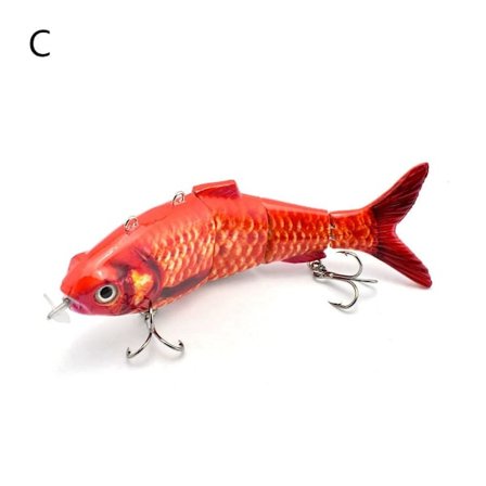 Selv-svømmende fiskeblink USB genopladelig