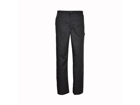 Kockbyxa 62181 svart C46 - Lyreco - Arbetskläder - Arbetsbyxor och shorts - Kock- och livsmedelsbyxor