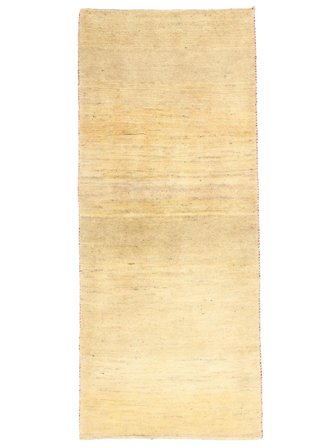 Koberec Gabbeh Perské 82X195 Běhoun Oranžová/Béžová (Vlna, Persie/Írán)