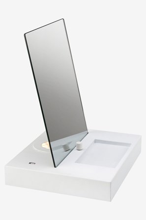 Markslöjd - REFLECT Bordslampa USB Spegel/Vit - Vit - Bordslampor - Från Homeroom