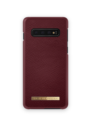 Saffiano Case Galaxy S10+ Burgundy