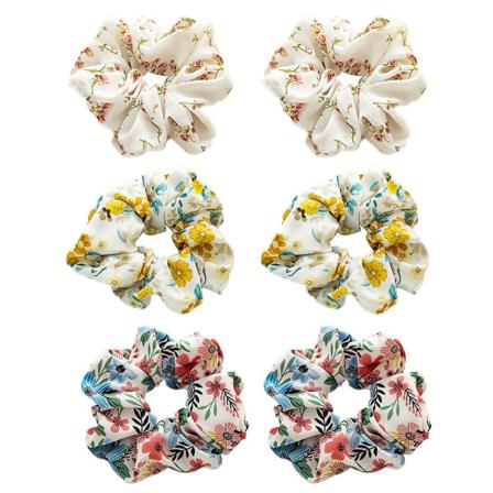 Hår Scrunchies til morsdagsgave, hårbånd elastiske bånd hestehaleholder for kvinner og jenter Style 1