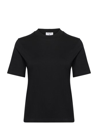 Filippa K Mock Neck Tee - Black - L