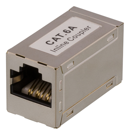 Deltaco nettverkkopler - sølv