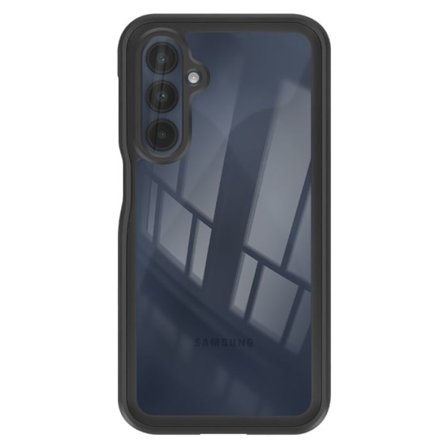 Vandtæt Cover - Samsung Galaxy A16 - IP68 - 360° Beskyttelse - Sort Stødabsorberende Silikon