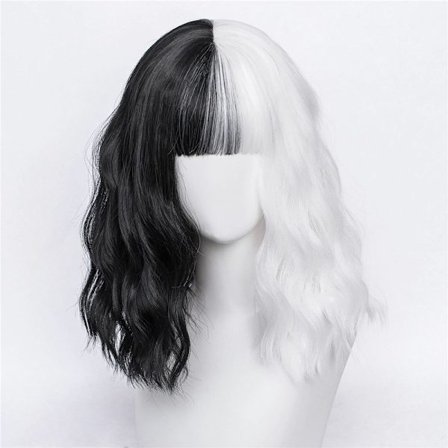 Peruukit Cruella De Vil Kuila Cosplay W