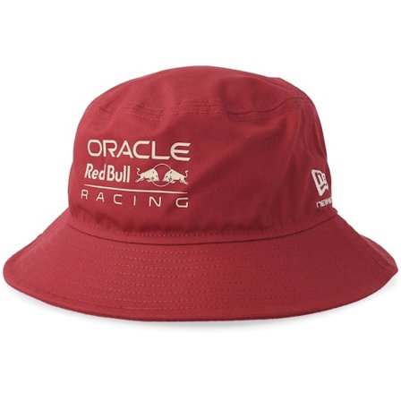 New Era - Red Bull F1 26 Seasonal Tapered Dark Red Bucket Bucket Red Hat - Motor @ Hatstore