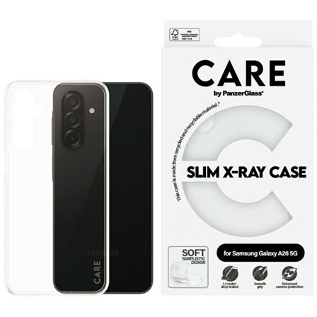 CARE by PanzerGlass Fashion X-Ray-etui for Samsung Galaxy A26 5G - gjennomsiktig