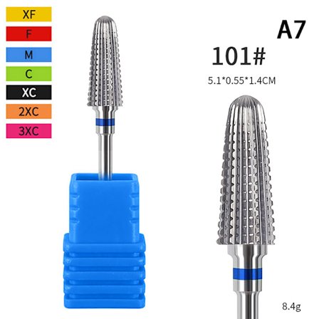 Skaft Tungsten stål Nagelborrfil för elektrisk manikyr