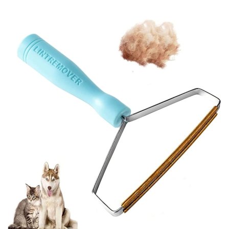 Hårborttagning för husdjur - Återanvändbart verktyg för att ta bort hund- och katthår, portabel mattrengörare och räfsa för soffor, möbler, mattor, 