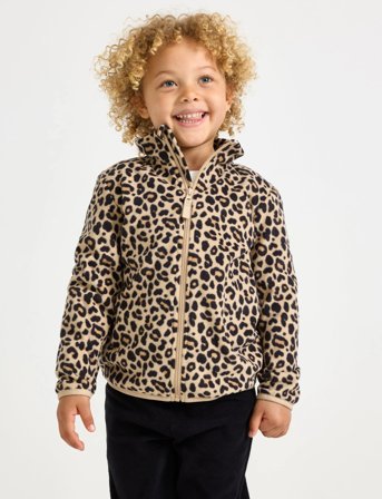 Lindex Jacket Fleece - Beige - 104