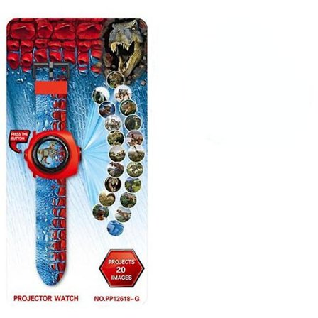 Kids Dinosaur Shark Watch Projector Night Learning Toy Flashlight Sleeping Flashlight Toys Gift