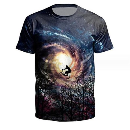 Halloween Skeleton Men Gutter T-skjorte