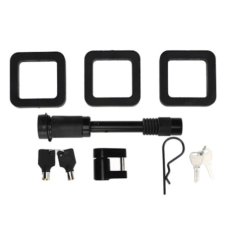 5/8in Trailer Hitch Låsstift 1/4in Koppling Lås Rostskydd för RV Truck Engineering Fordon Camper