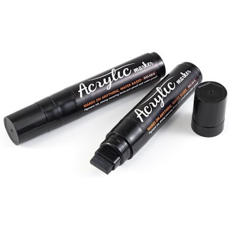 Graffiti Tusser Paint Tusser 15mm Jumbo Filt Tip 10 Pak Farvede Tagging Tusser Graffiti Tilbehør Akryl Paint Tusser Penne til