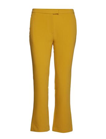 Trissa Kick Flared Pant Yellow Soft Rebels