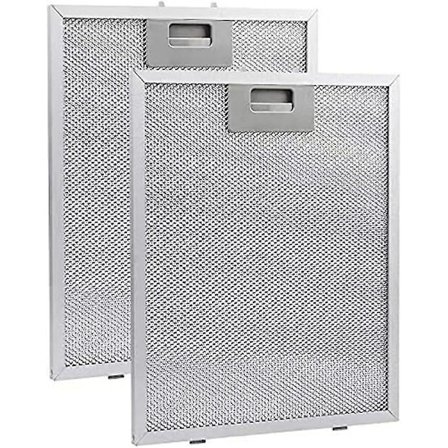 2 stk. fettfilter til kjøkkenventilator, 10,23x12,63 tommers filter til kjøkkenventilator, aluminiumsnettfilter til ventilasjonshette for Whirlpooll 