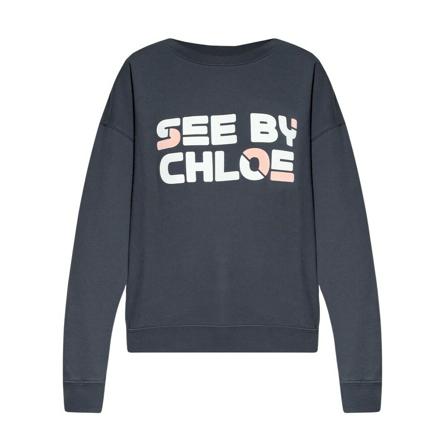 See by Chloé, Sweatshirts Blauw, Dames, Maat:S