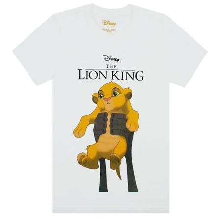 The Lion King Dam/Damer Cirkel Av Livet Simba T-Shirt M Vit White M
