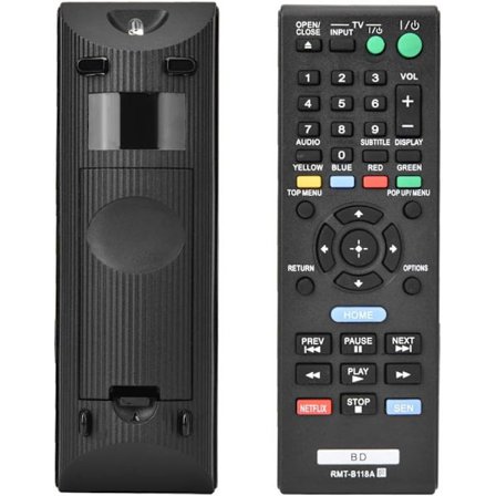 Bdp S185 til Sony Bdp S185 Abs Sort Rmt B118A Fjernbetjening til Sony Blu Ray Afspiller Bdp185C Bdpbx18 Bdpbx3100 Bdps185