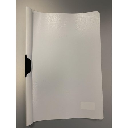Klämmapp PP A4 6mm vit - Lyreco - Kontorsmaterial - Mappar och plastfickor - Klämmappar